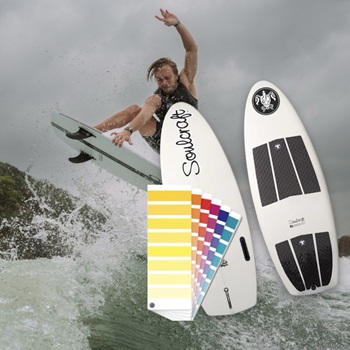 Custom Solecraft Wakesurf Board